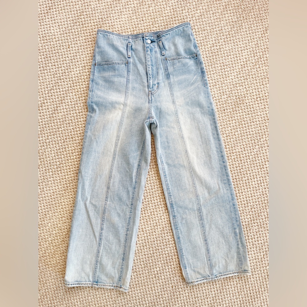 Moussy Vintage Style Straight Leg Jeans – Women’s Size 28 – 100% Cotton - Picture 2 of 10